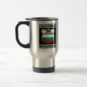 Caneca Térmica Copo americano búlgaro do viagem de Califórnia