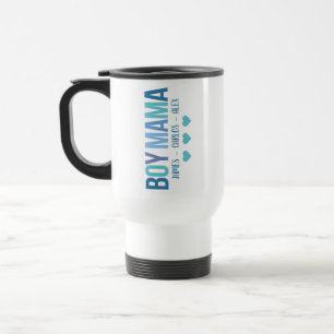 Caneca Térmica Copo Boy Mom Com Alça Presente Personalizado Com N