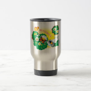 Caneca Térmica Copo BUTTERFLY