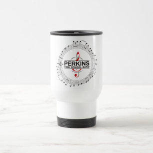 Caneca Térmica Copo com Logotipo de Notas Musicais