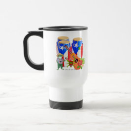 Caneca Térmica Copo Cultural Portorriquenho para Levar
