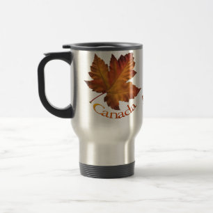 Caneca Térmica Copo da lembrança da folha de bordo de Canadá do