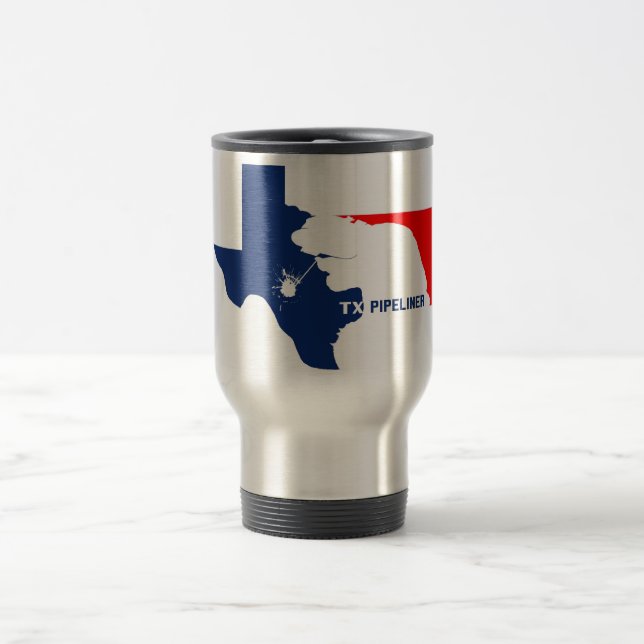 Caneca Térmica Copo de café de Texas Pipeliner (Centro)