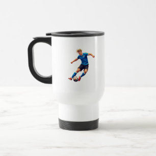 Caneca Térmica Copo de Café para Fã de Futebol com Estilo