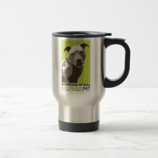 Caneca Térmica copo do dia da consciência do pitbull