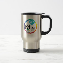 Caneca Térmica Copo oficial da viagem ao trabalho do logotipo da