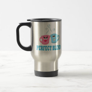 Caneca Térmica Copos de café de mistura perfeito
