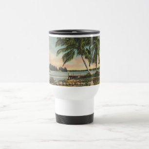 Caneca Térmica Coqueiro Antigo Brisa Tropical Pôr do Sol