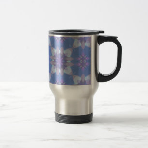 Caneca Térmica Cor de rosa e azul nº 1