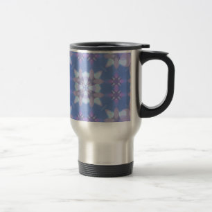 Caneca Térmica Cor-de-rosa e azul nº 3