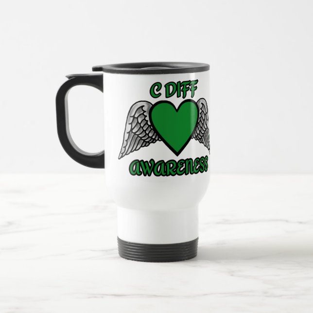 Caneca Térmica Coração/Asas...C Diferença (Esquerda)