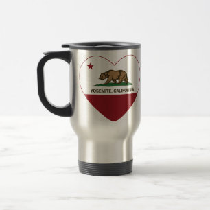 Caneca Térmica Coração da república de Yosemite Califórnia