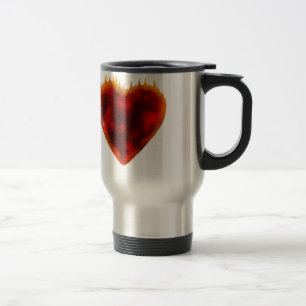 Caneca Térmica Coração Flaming