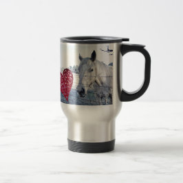 Caneca Térmica Coração Namorados HORSE