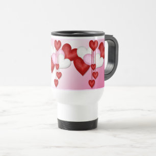 Caneca Térmica Coração Romântico Decor Mug