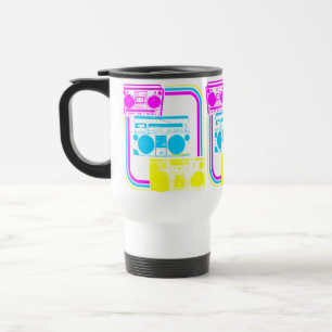 Caneca Térmica Corey Tiger 80s Boombox Ghetto Blaster Rádios