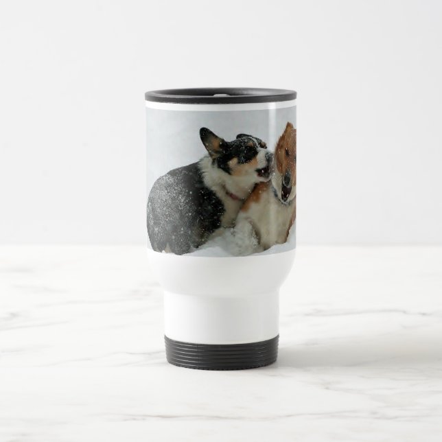 Caneca Térmica Corgis no jogo (Centro)