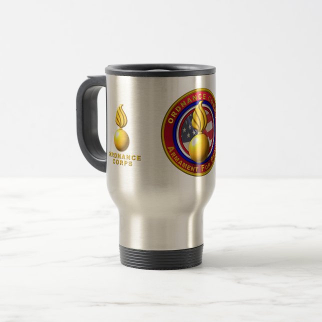 Caneca Térmica Corpo de Material Bélico   (Frente Esquerda)