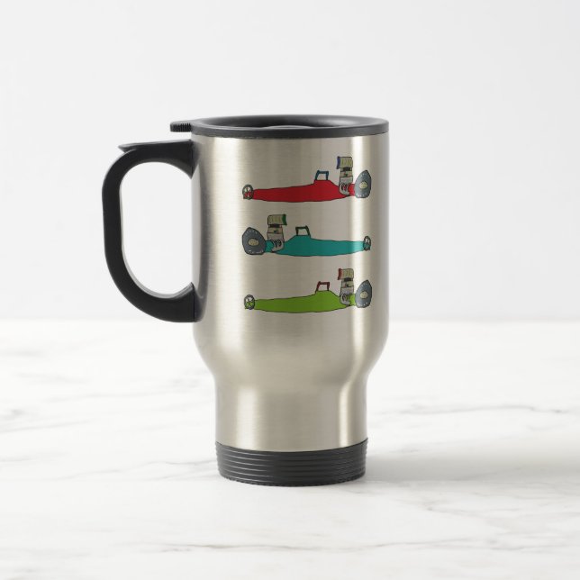 Caneca Térmica Corrida de Arrasto (Esquerda)