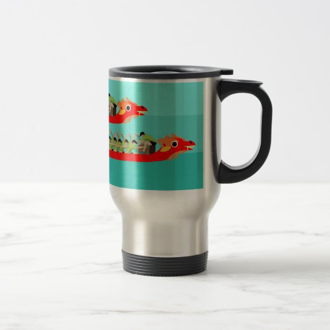 Caneca Térmica Corrida de Barcos Dragões (Direita)