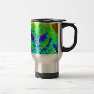 Caneca Térmica coruja fluorescente