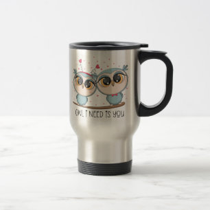 Caneca Térmica Coruja que preciso é de você