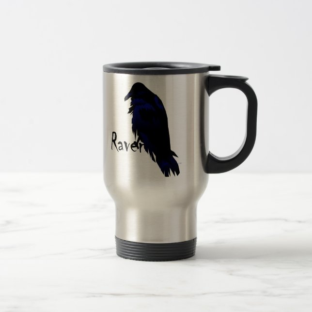 Caneca Térmica Corvo no corvo (Direita)