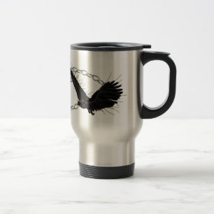 Caneca Térmica Corvos em vôo