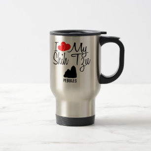 Caneca Térmica Costume Amo Meu Shih Tzu Mug