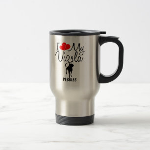 Caneca Térmica Costume Amo Minha Vizsla Mug