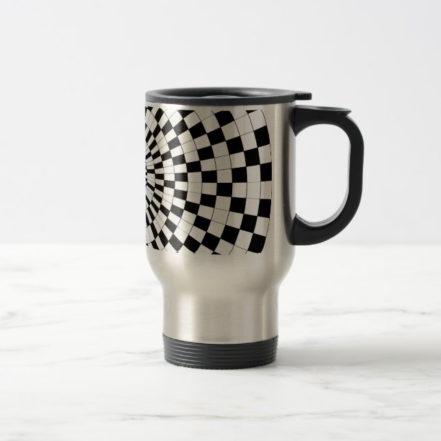 Caneca Térmica Counter Spirals por Kenneth Yoncich (Direita)