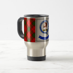Caneca Térmica Crachá Adair Clan e Tartan Personalizados