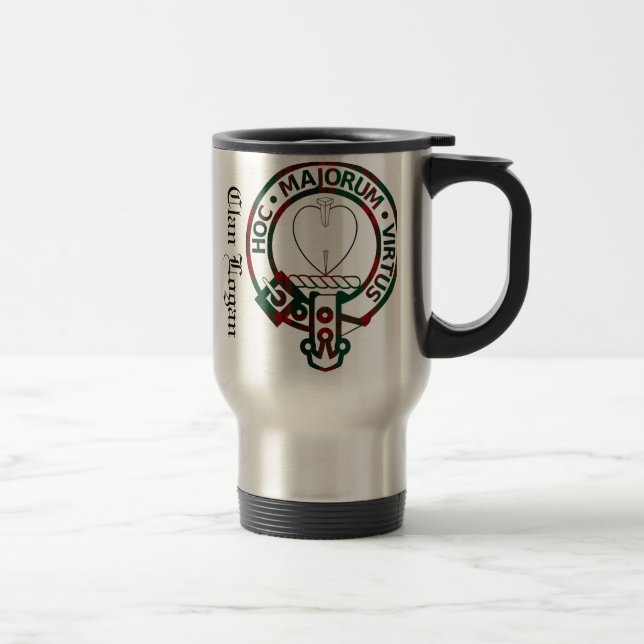 Caneca Térmica Crachá Clan Logan Crest (Direita)