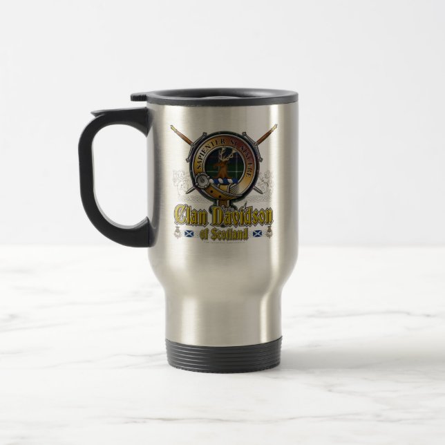 Caneca Térmica Crachá Davidson Clan (Esquerda)