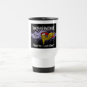 Caneca Térmica Crachá Pathfinder-"Primeiro na Última Saída"