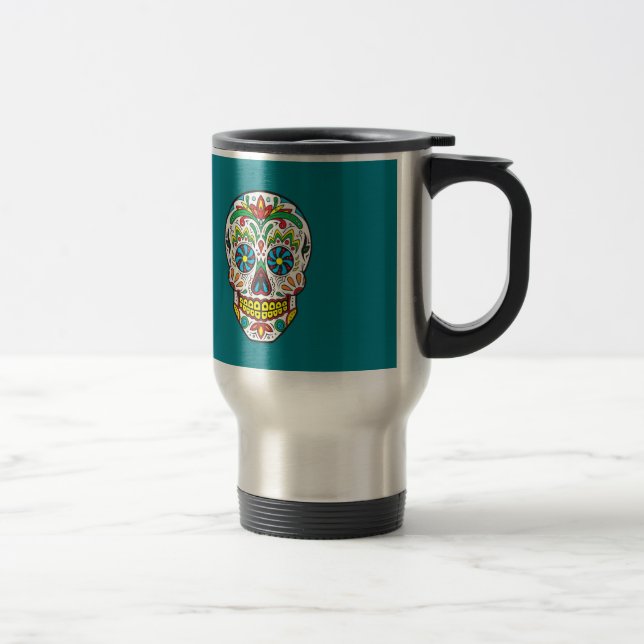 Caneca Térmica Crânio (Direita)