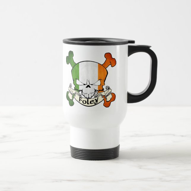 Caneca Térmica Crânio do irlandês de Foley (Direita)