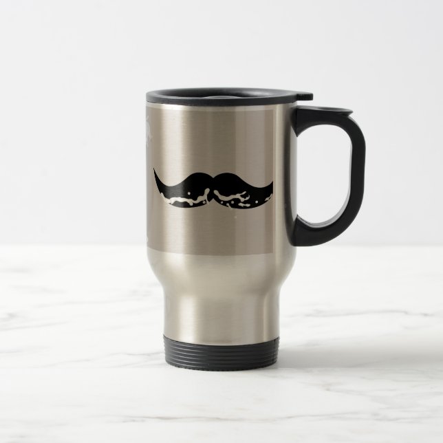 Caneca Térmica Creme de bigode leite (Direita)