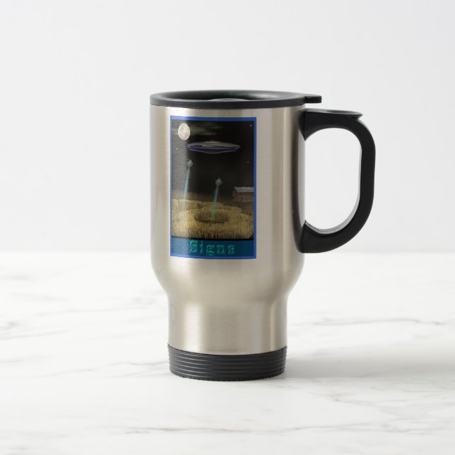 Caneca Térmica Criação de círculo de recorte (Direita)