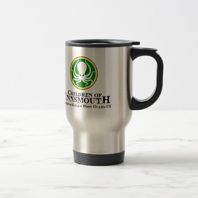 Caneca Térmica Crianças do logotipo de Innsmouth (Direita)