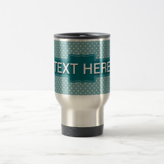 Caneca Térmica Criar suas próprias bolinhas azuis do jade da