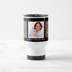Caneca Térmica Crie o seu próprio dia de Pai personalizado Foto d