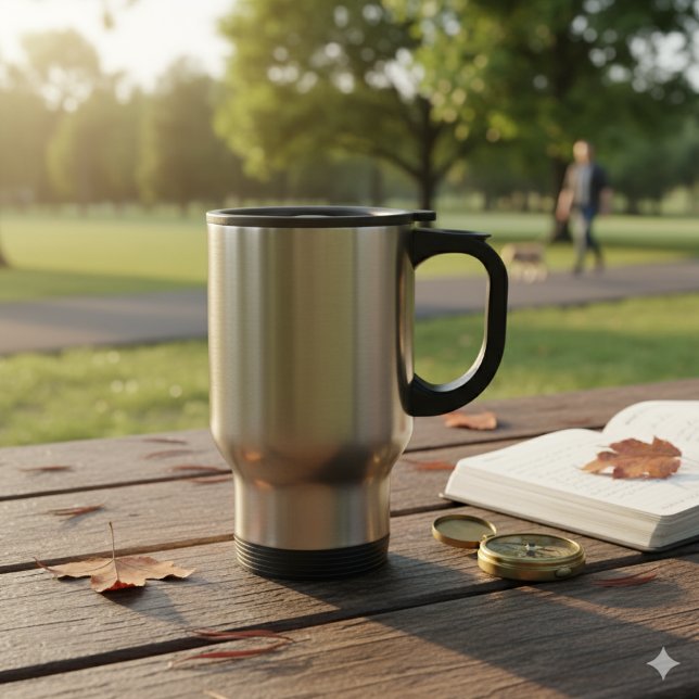 Caneca Térmica Crie seu próprio design personalizado aço inoxidáv (Criador carregado)