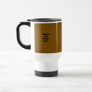 Caneca Térmica Crie seu próprio marrom