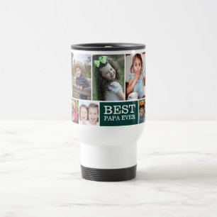 Caneca Térmica Crie seu próprio Melhor Papai do Mundo com 10 foto