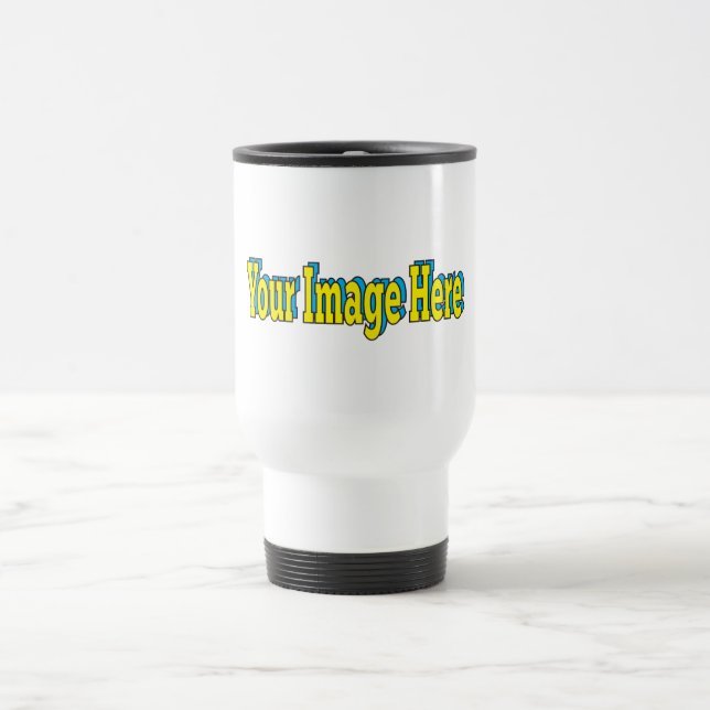 Caneca Térmica 🤍 Crie seu próprio Modelo personalizado (Centro)