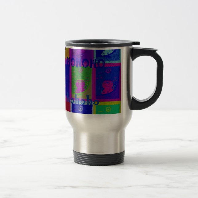 Caneca Térmica Crie seus próprios Papais noeis especiais HoHoho P (Direita)