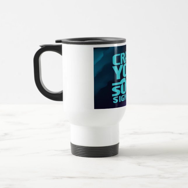 Caneca Térmica Crie Sua Assinatura Sonora (Esquerda)