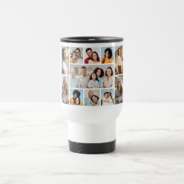 Caneca Térmica Crie sua própria colagem de fotos 11