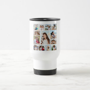 Caneca Térmica Crie Sua Própria Colagem De Fotos 13